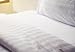 AMERICAN PILLOWCASE 100% Long Staple Cotton Luxury Striped 540 Thread Count Flat Sheet - Twin XL, White