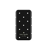 kate spade new york Slim Portable Battery Charger [1800 mAh] USB Charging Power Bank Battery Backup- Larabee Dot Black /Cream