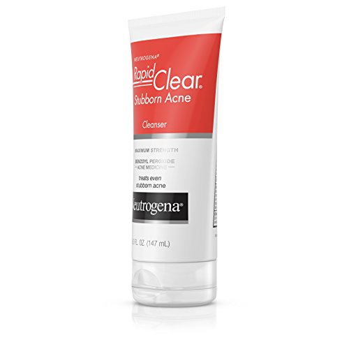 Neutrogena Rapid Clear Stubborn Acne Facial Cleanser with Benzoyl