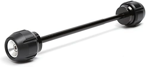 SMOKU MOTOR Motorcycle Rear Axle Fork Slider Crash Protector for Yamaha MT/FZ-09 2014-2017 (Silver)