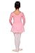 Arshiner Girls Basic Long Sleeve Ballet Skirted Leotard for Dance Ballet Pink Size 3-4 Toddler