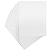 US Art Supply Art Mats Acid-Free Pre-Cut 5x7 White Picture Mat Matte Sets. Includes a Pack of 25 White Core Bevel Cut Mattes for 4x6 Photos, Pack of 25 Backers & 25 Clear Sleeves Bags