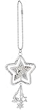 Wish Upon a Star 3D Rotating Metal Star Car Charm - By Ganz