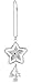 Wish Upon a Star 3D Rotating Metal Star Car Charm - By Ganz
