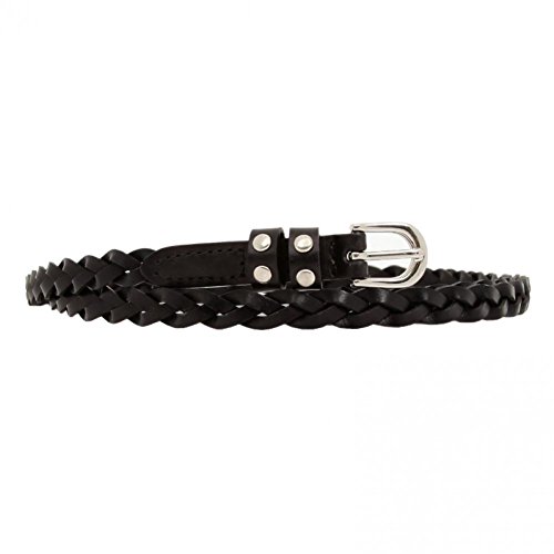 Womens Braided Thin Belt Skinny Woven Belts for Girls Waist Rope Faux Leather