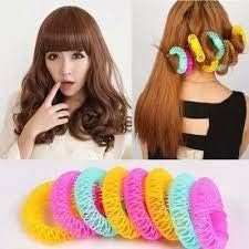 BOXO Set Of 8 Pcs Women's Professional Salon and Home Use Hair Curlers Rollers Tools Pack Of 1