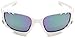 Oakley Men's OO9171 Racing Jacket Sport Sunglasses, Matte White Frame/Jade Iridium Lens, 62 mm