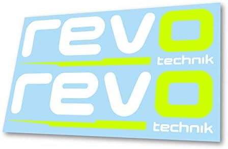 GraphicFX x2 Revo Technik Car Bodywork Window Badge Logo Mod Decal Stickers