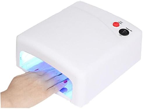 Gel Nail Lamp, Victorcn 36W Nail Art LED UV Gel Curing Lamp Dryer Timer Polish Kit Tool (White)