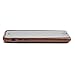 Dockem Wallet Card Case for iPhone SE 3 (2022), iPhone SE 2020, iPhone 8/7: Smooth Premium Synthetic Leather with 2 Card Holder Slots [Exec Brown]