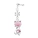 Hacloser 3.5mm Dust Plug Charm For Samsung Android iPhone 6, Jack Cat Rhinestone Dust Anti Stopper Plug (Pink)