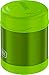 THERMOS FUNTAINER 10 Ounce Stainless Steel Vacuum Insulated Kids Food Jar, Lime Green