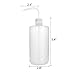 2 Pcs Wash Bottle, Rbenxia 500ML Economy Plastic Soap Holder Safety Squeeze Bottle Supply for Medical Label Tattoo Lab Tip Liquid Storage Watering Tools