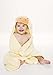 Elegant Baby Bath Time Gift Hooded Towel Wrap, Yellow Ducky