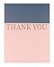 30 Bold Letterpress Thank You Cards with Envelopes and Sticker Seals. Bulk Box Set for Husbands, National Boss's/Bosses Day, Business and Professional Notes. Blank Inside!