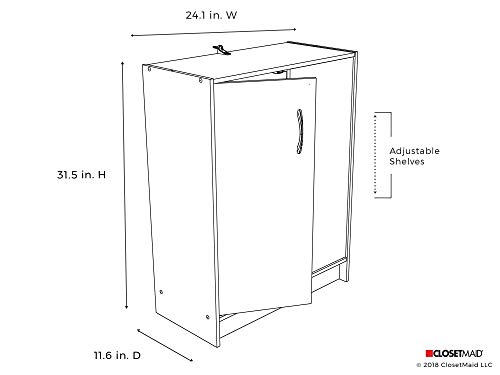 4 ClosetMaid+1307+Stackable+2+Door+Organizer