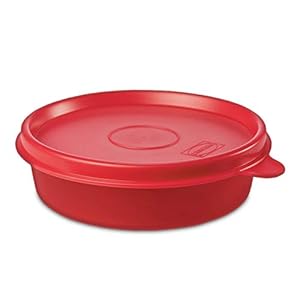 Polyset Magic Seal Round Container, 170 ml,Red