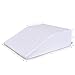 Elevating Leg Rest Wedge Pillow - Memory Foam Orthopedic Bed Pillow for Leg & Back Pain - Improved Circulation & Digestive Support – Great for Recovery from Surgery or Injury - 24 x 21 x 8 inches