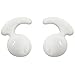 20 Pieces Samsung Earbud Covers Teemade Replacement Silicone Ear Hooks Tips Silicone Ear Gels Buds for Samsung Galaxy S7/S7 Edge /S6/S6 Edge Sports Earbuds (White)