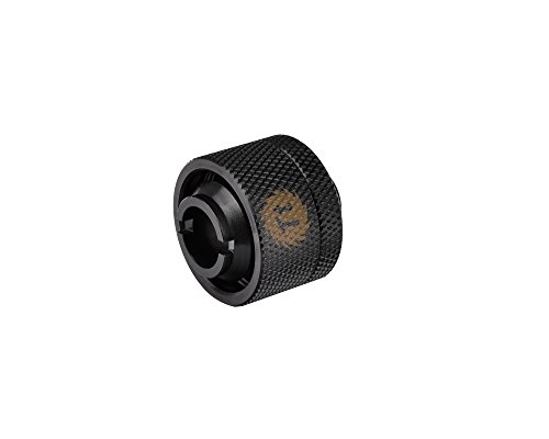 Thermaltake Pacific DIY LCS 1/2" ID x 3/4" OD Compression Fitting Black Cooling CL-W030-CA00BL-A