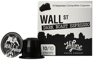 HiLine Coffee Wall Street Dark Roast 60ct Nespresso compatible
