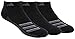 adidas Men's Superlite Stripe Low Cut Socks (3-Pair), Black/Onix/Light Onix, Large