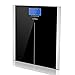 Hippih 400lb / 180kg Electronic Bathroom Scale with Tempered Glass Balance Platform and Advanced Step-On Technology, Digital Weight Scale has Large Easy Read Backlit LCD Display B-001
