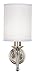 Linos Contemporary Brushed Steel Plug-in Sconce