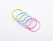Youxuan Kids Elastics No Damage Colored Hair Bands Fashion Girls Hair Ties 1000 Count Small Size