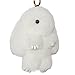 CHMING Bunny Keychain Soft Cute Rex Rabbit Fur Keychain Car Handbag Keyring
