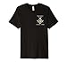 Mens Freemason Masonic Symbol Square & Compass Logo T-Shirt Large Black