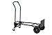 Harper Trucks JDC2223 3-1 Quick Change Convertible Hand Truck, 400 lb, Black Frame/Blue Handle
