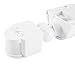 uxcell Motion Sensor Switch AC 110V-240V Outdoor Adjustable Infrared Body Motion PIR Sensor Detector Motion Sensor Light Switch White