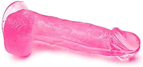 10 inch Realistic Dil&dó with Strong Suction Cup Base, Ultra-Soft Cock Female Massage Wand Toy