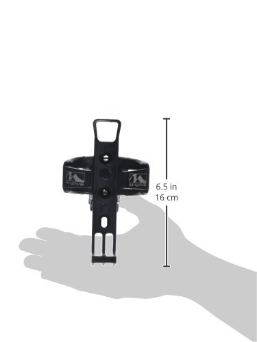 M-Wave Plastic Bicycle Bottle Cage Black, Universal Fit - Thumbnail 3