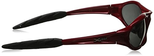X-Loop Polarized Sunglasses Red frame