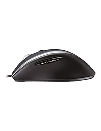Logitech. Mouse con cable, Plateado
