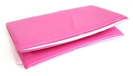 pink travel changing mat