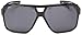 Fox The Clarify 06308-901-OS Rectangular Sunglasses,Polished Black & Grey,63 mm