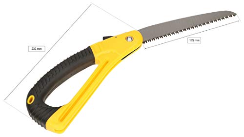 KOTARBAU® Klappsäge Gartensäge Handsäge Baumsäge Holzsäge zum Sägen von Ästen Bäumen 175 mm – Bild 3