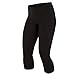 PEARL IZUMI Women's Select Pursuit 3 Quarter Tights, Black/Black, Large