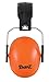 BANZ Kids Headphones – Hearing Protection Earmuffs For Children – ADJUSTABLE headband to fit all ages – Protect Kids Ears – Block Noise – Fireworks – Sporting Events – Concerts – Movies (Orange)