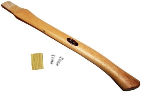 6 Pack Dalluge Tools 3750 19" Curved Hickory Replacement Hammer Handle for 2000C, 2100C, 2115C, 2400C, 2415C & 2600C Hammers with New Eye Size (VN03750) (43018)