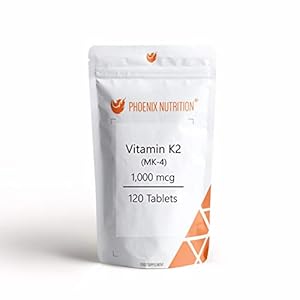 Vitamin K2 (MK-4) 1000mcg x 360 Tablets – Phoenix Nutrition