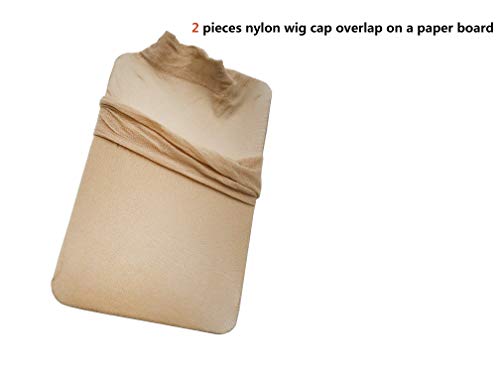 image for Messen Wig Caps 10 Pieces Stretchy Nylon Wig Cap Stocking Close End an