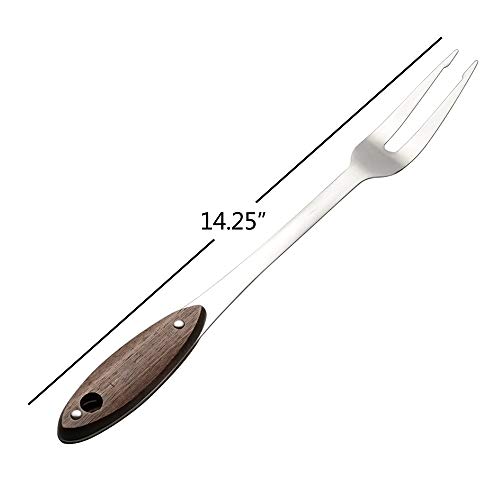 Obston Stainless Steel Carving Fork, BBQ Fork, 1 Piece