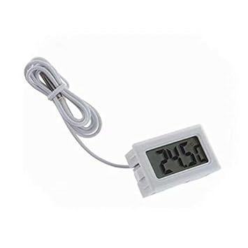 Liroyal Termometro Digital LCD para Refrigerador Congelador Nevera ...