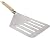 Stainless Steel Pizza Peels with Wooden Handle. Juvale Pizza Spatula - 22" x 10" x 3"