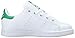 adidas Originals Kids' Stan Smith EL C Fashion Sneaker, White/White/Fairway, 1 M US Little Kid