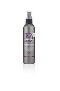 Design Essentials Strengthening Bamboo & Silk HCO Leave-In Thermal Protectant Conditioning Sealant-Great for ALL Hair Types and Textures, 8oz